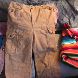 Urban Outfitters Cropped Mom Utility Cargos